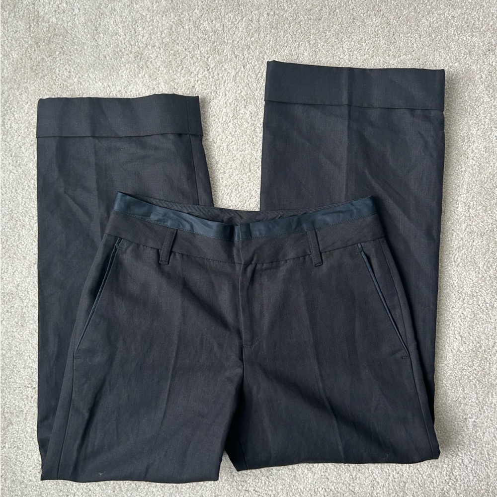 Comptoir des cotonniers  linen wide leg ankle pant